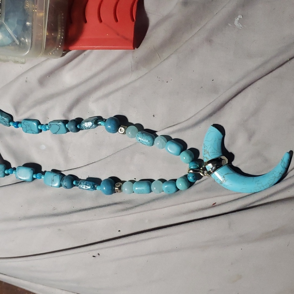 Turquoise necklace - Picture 4 of 6